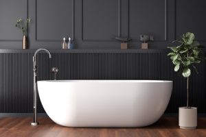 Add Beauty to Your Bathroom with a Free-Standing Tub Installation