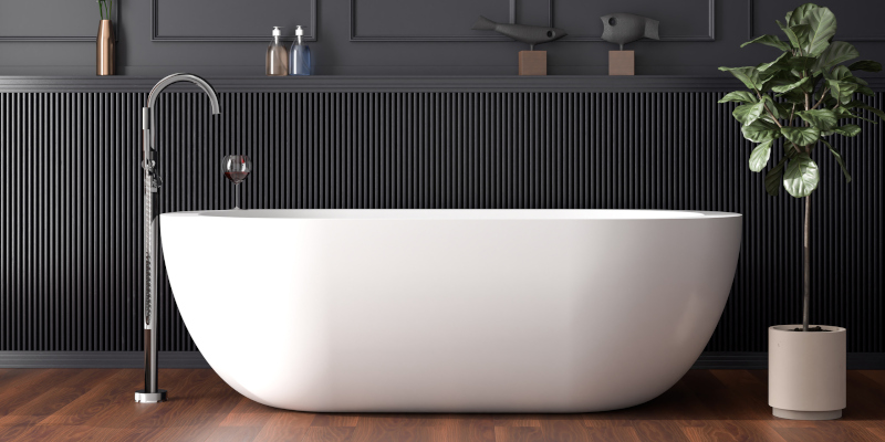 Add Beauty to Your Bathroom with a Free-Standing Tub Installation